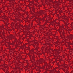 Red - Floral Texture